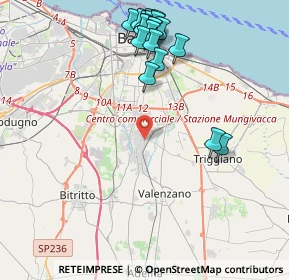 Mappa Piazza Umberto I, 70100 Bari BA, Italia (5.002)