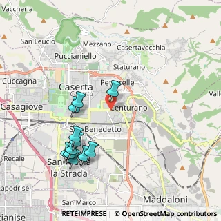 Mappa Parco Ippi, 81100 Caserta CE, Italia (2.24545)