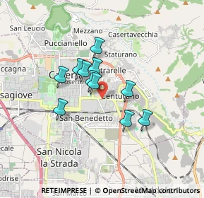 Mappa Viale dei Bersaglieri, 81100 Caserta CE, Italia (1.32182)