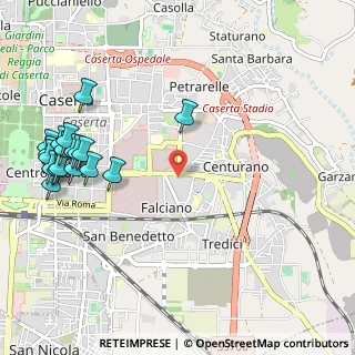 Mappa Via dei Bersaglieri, 81100 Caserta CE, Italia (1.45444)