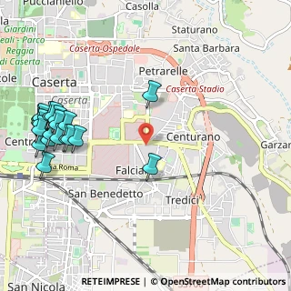 Mappa Viale dei Bersaglieri, 81100 Caserta CE, Italia (1.4535)