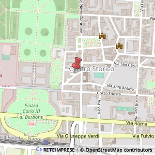 Mappa Via Franco Ferrante, 31, 81100 Caserta, Caserta (Campania)