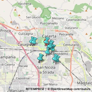 Mappa Piazza S. Sebastiano, 81100 Caserta CE, Italia (1.23545)