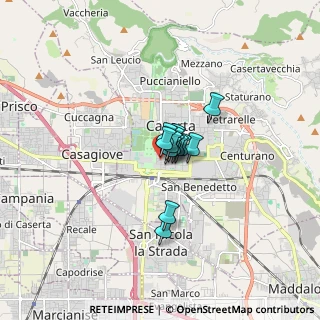 Mappa Piazza S. Sebastiano, 81100 Caserta CE, Italia (0.72538)