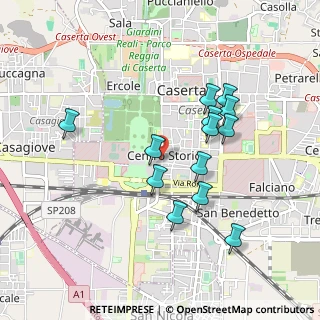 Mappa Via Franco Ferrante, 81100 Caserta CE, Italia (0.91)