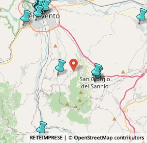 Mappa Via Grotta, 82010 San Nicola Manfredi BN, Italia (6.7005)