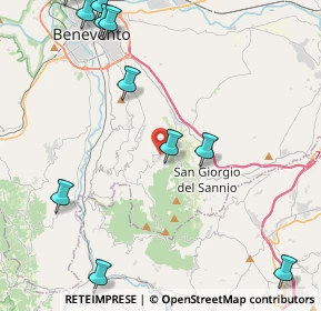 Mappa Via Grotta, 82010 San Nicola Manfredi BN, Italia (6.14818)