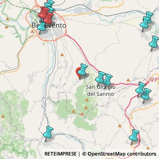 Mappa Via Grotta, 82010 San Nicola Manfredi BN, Italia (7.07667)