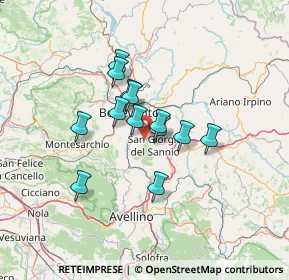 Mappa Via Grotta, 82010 San Nicola Manfredi BN, Italia (10.38385)