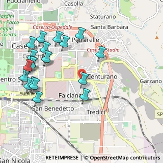 Mappa Viale delle Querce, 81100 Caserta CE, Italia (1.2765)