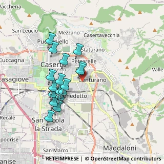 Mappa Viale delle Querce, 81100 Caserta CE, Italia (1.75118)