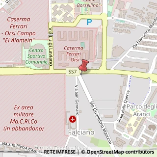 Mappa Via Guglielmo Marconi, 9, 81100 Caserta, Caserta (Campania)
