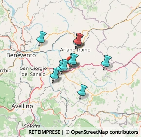 Mappa Montecalvo Irpino, 83035 Grottaminarda AV, Italia (9.35917)