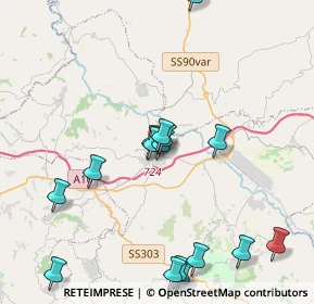 Mappa Montecalvo Irpino, 83035 Grottaminarda AV, Italia (5.6875)