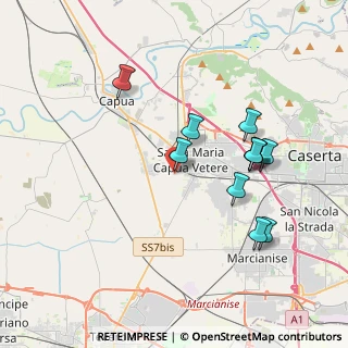 Mappa Traversa Fratta, 81055 Santa Maria Capua Vetere CE, Italia (3.88545)