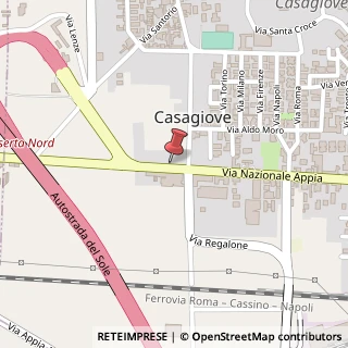 Mappa Via Nazionale Appia, 194, 81022 Casagiove, Caserta (Campania)