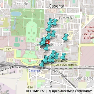 Mappa Via Sant'Agostino, 81100 Caserta CE, Italia (0.341)