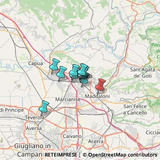 Mappa Via Sant'Agostino, 81100 Caserta CE, Italia (3.26364)