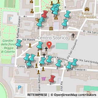 Mappa Via Sant'Agostino, 81100 Caserta CE, Italia (0.162)