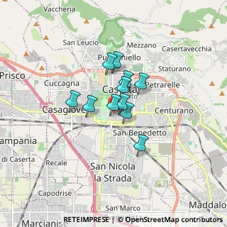 Mappa Via Sant'Agostino, 81100 Caserta CE, Italia (1.07818)