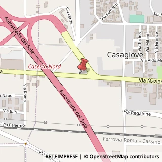 Mappa Via Nazionale Appia, 254, 81022 Casagiove, Caserta (Campania)