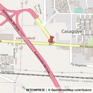 Mappa Via Nazionale Appia, 357, 81022 Casagiove, Caserta (Campania)