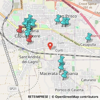 Mappa Via terrangrande, 81040 Curti CE, Italia (1.33053)