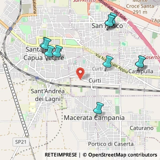 Mappa Via terrangrande, 81040 Curti CE, Italia (1.35273)