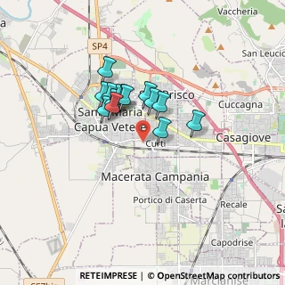 Mappa Via terrangrande, 81040 Curti CE, Italia (1.31)