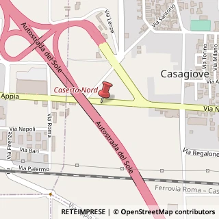 Mappa Via Nazionale Appia, 298, 81022 Casagiove, Caserta (Campania)
