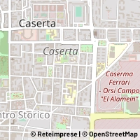 Map Caserta