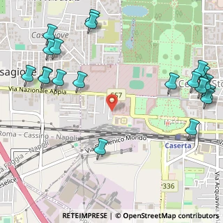 Mappa Via Carlo Santagata, 81100 Caserta CE, Italia (0.81)
