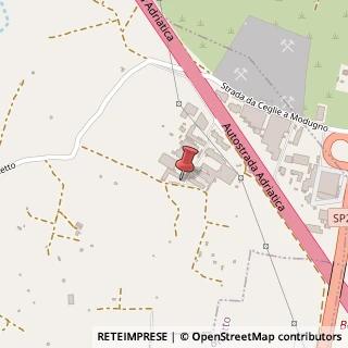 Mappa Via dei Cedri, 25, 70026 Modugno, Bari (Puglia)