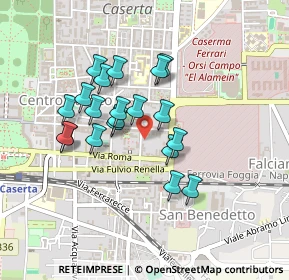 Mappa Presso Poliambulatorio Villa Rosa, 81100 Caserta CE, Italia (0.3935)