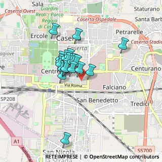 Mappa Via Francesco Daniele, 81100 Caserta CE, Italia (0.703)