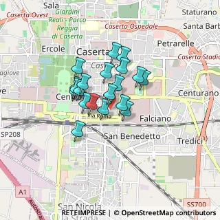 Mappa Presso Poliambulatorio Villa Rosa, 81100 Caserta CE, Italia (0.6335)
