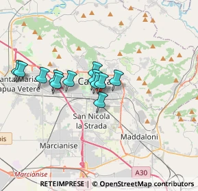 Mappa Presso Poliambulatorio Villa Rosa, 81100 Caserta CE, Italia (2.92583)