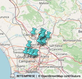 Mappa Presso Poliambulatorio Villa Rosa, 81100 Caserta CE, Italia (8.936)