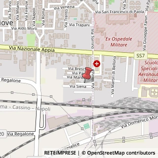 Mappa Via Udine, 10, 81022 Casagiove, Caserta (Campania)
