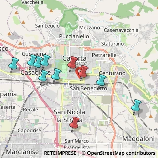 Mappa Piazza Aldo Moro, 81100 Caserta CE, Italia (2.23182)