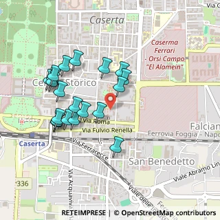 Mappa Piazza Aldo Moro, 81100 Caserta CE, Italia (0.486)