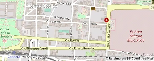 Mappa Caserta