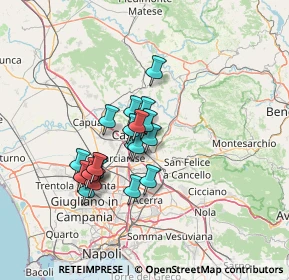 Mappa Via Louis Pasteur, 81100 Caserta CE, Italia (11.206)