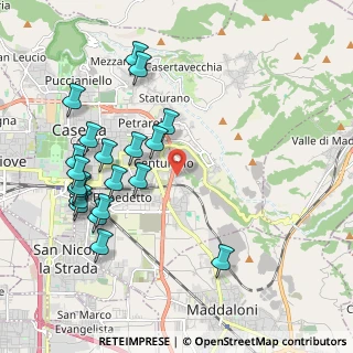 Mappa Via Louis Pasteur, 81100 Caserta CE, Italia (2.3615)