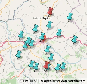 Mappa Contrada Ruvitiello, 83035 Grottaminarda AV, Italia (8.9045)