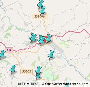 Mappa Contrada Ruvitiello, 83035 Grottaminarda AV, Italia (5.09786)