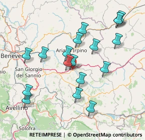 Mappa Contrada Ruvitiello, 83035 Grottaminarda AV, Italia (16.89667)