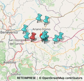 Mappa Contrada Ruvitiello, 83035 Grottaminarda AV, Italia (8.59333)