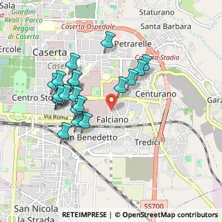 Mappa Via San Gennaro, 81100 Caserta CE, Italia (0.9505)
