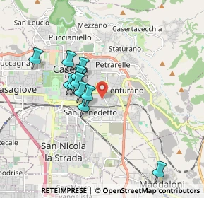Mappa Via San Gennaro, 81100 Caserta CE, Italia (1.66182)